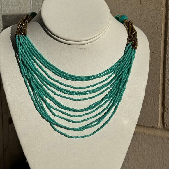 STATEMENT NECKLACE ZUMA - Picture 2 of 4